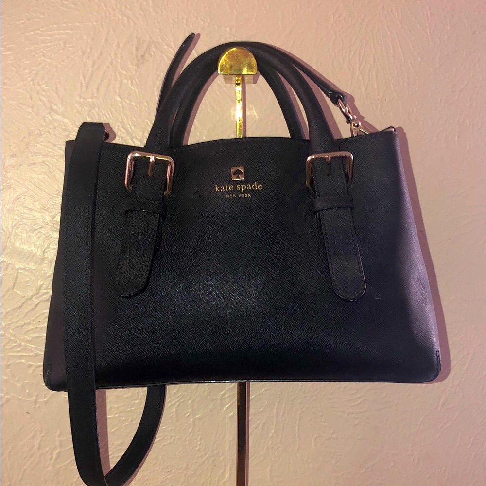 Kate Spade Black Satchel Bag - Picture 3 of 11
